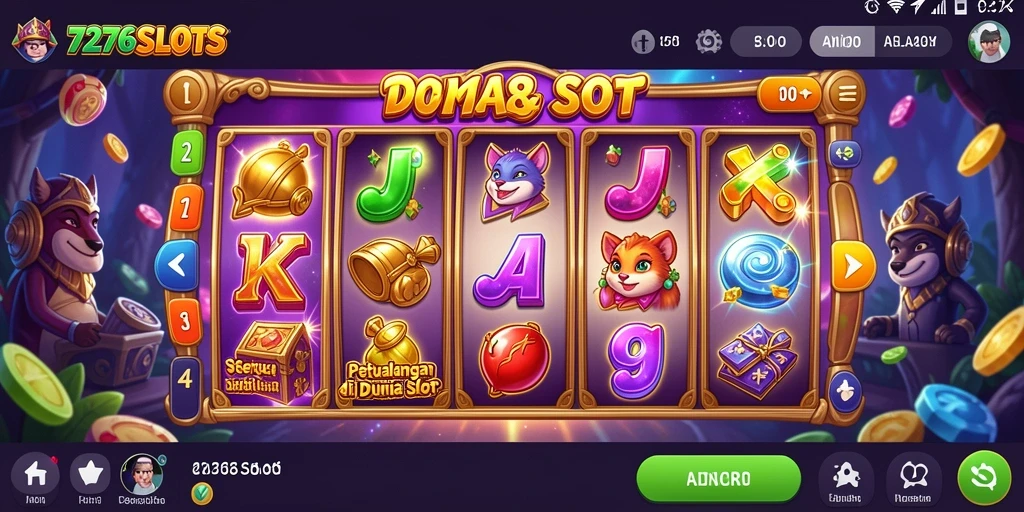 Tampilan gameplay seru dari 7276SLOTS yang memikat untuk dijelajahi.