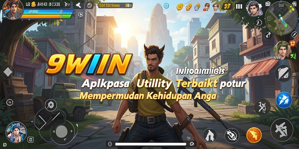 Tampilan utama 9WIN dengan fitur Utility yang berfungsi optimal.