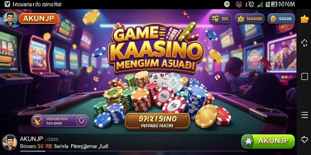 Tampilan gameplay AKUNJP yang menarik dan mendebarkan.