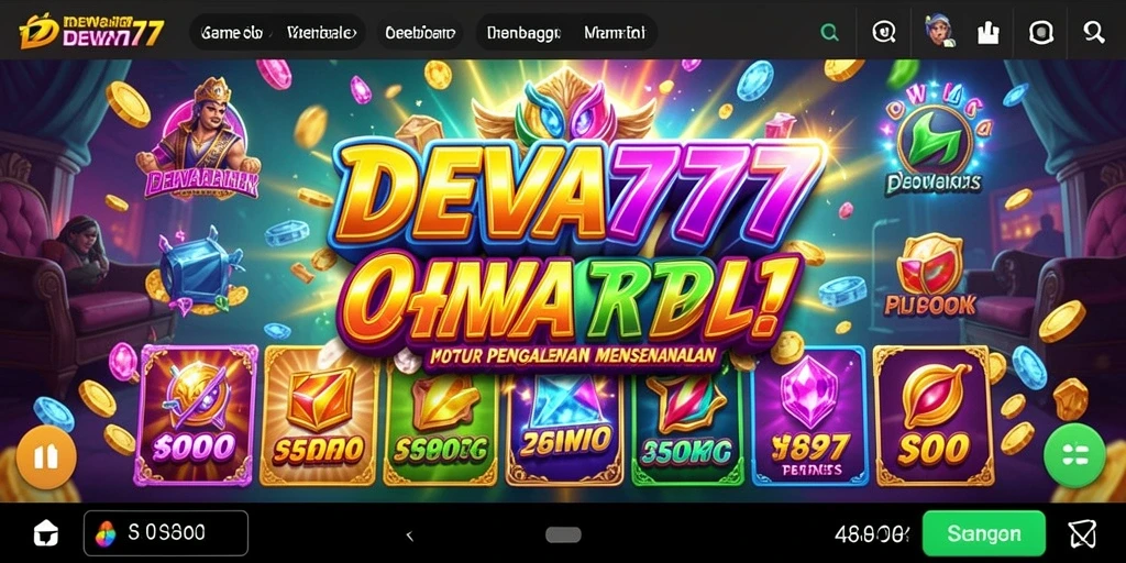 Tampilan gameplay DEWA777 yang menarik dan menghibur.