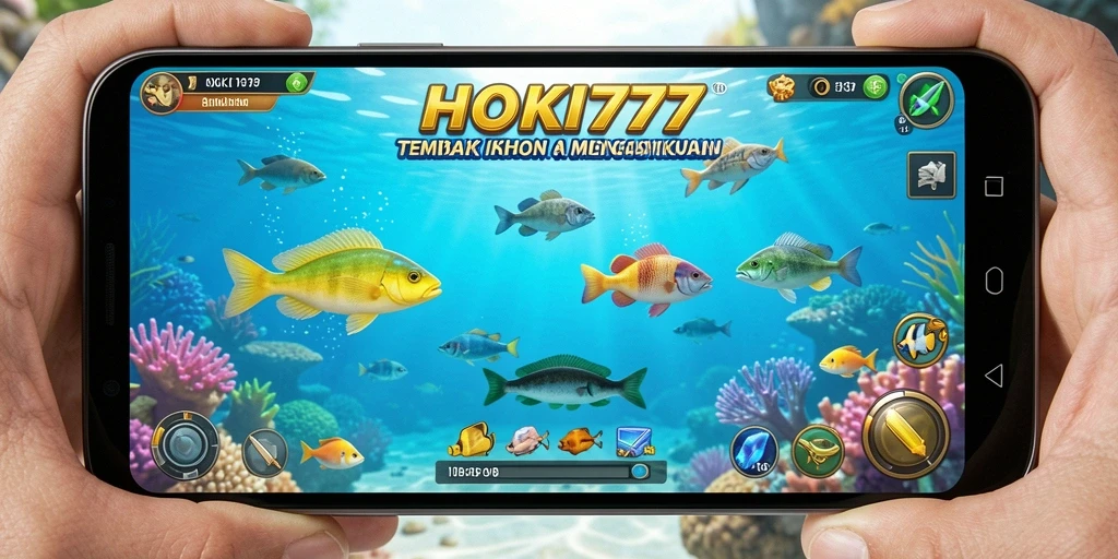 Gameplay seru Tembak Ikan di HOKI777 dengan efek visual mengagumkan.