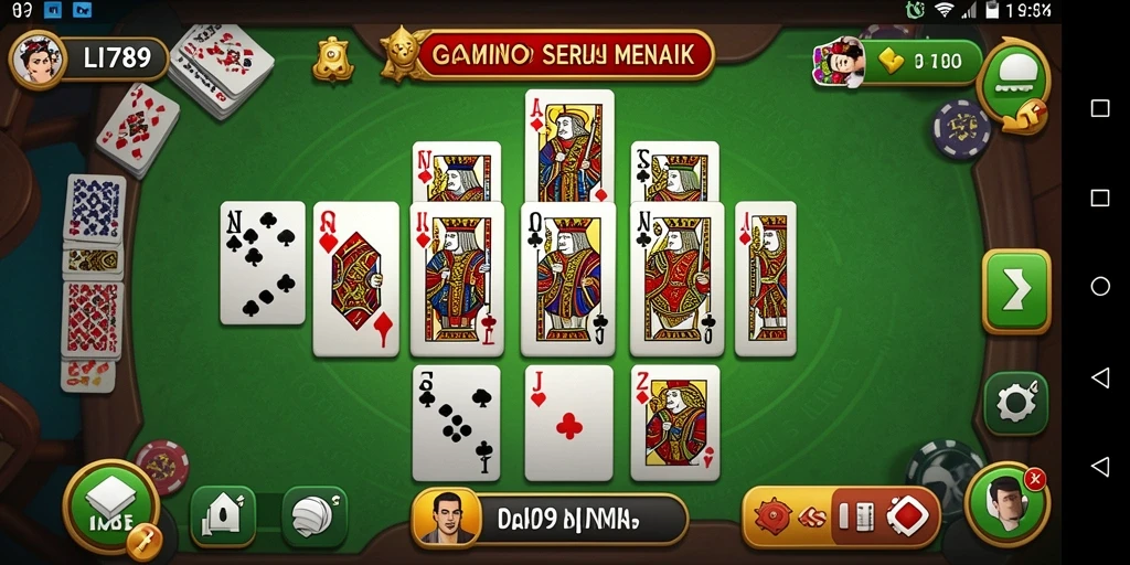 Screenshot LI789 menunjukkan gameplay seru domino yang mengasyikkan.