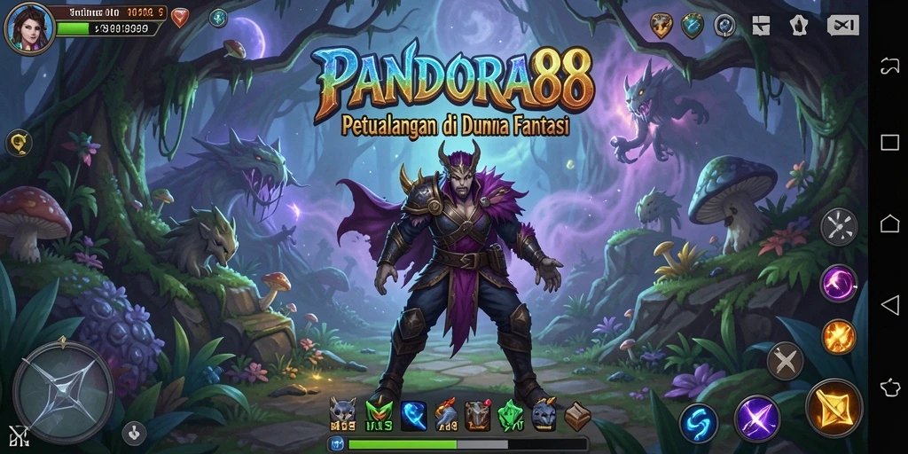 Tampilan gameplay PANDORA88 yang menakjubkan dan penuh aksi.