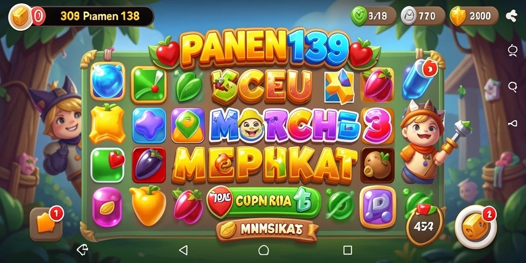 Gameplay seru dan penuh warna dari PANEN138