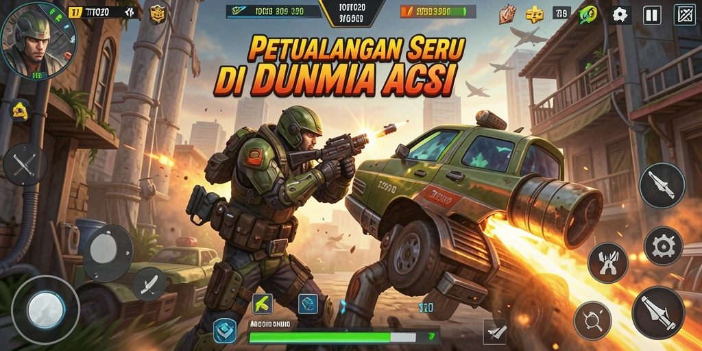 Screenshot gameplay TOTO20 dengan aksi mendebarkan.