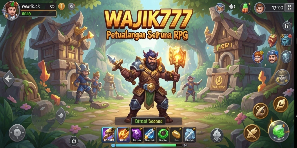 Tampilan gameplay menakjubkan dari WAJIK777 yang mendebarkan.